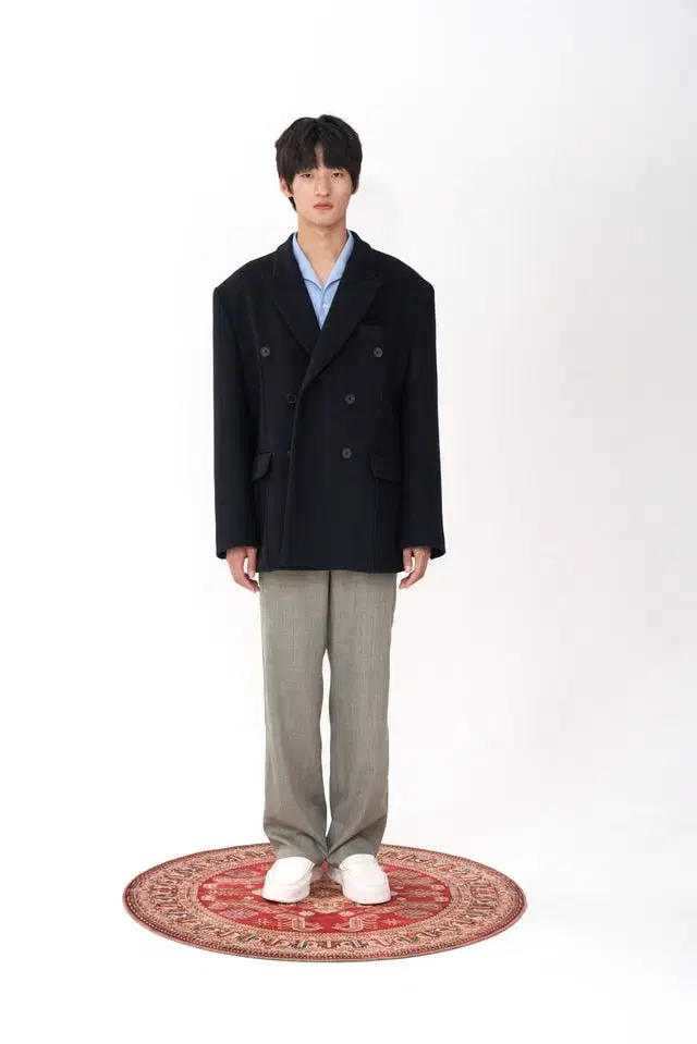 STU 19FW 더블블레이저 L사이즈